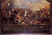 unknow artist The Battle of Saint Gotthard, bavarian oil-painting painting